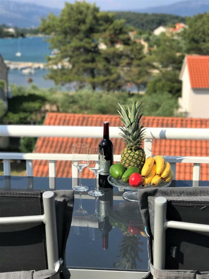 Apartmani Fortuna Lumbarda Exteriér fotografie